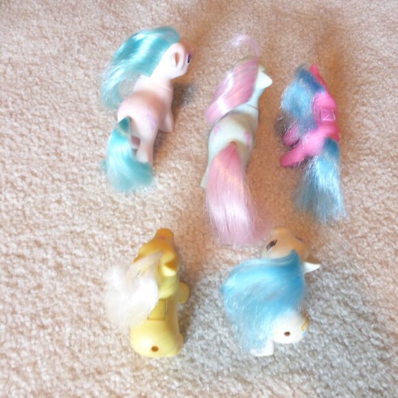 Lot of 5 G1 Vintage My Little Pony Babies (TLC) - Picture 16 of 16